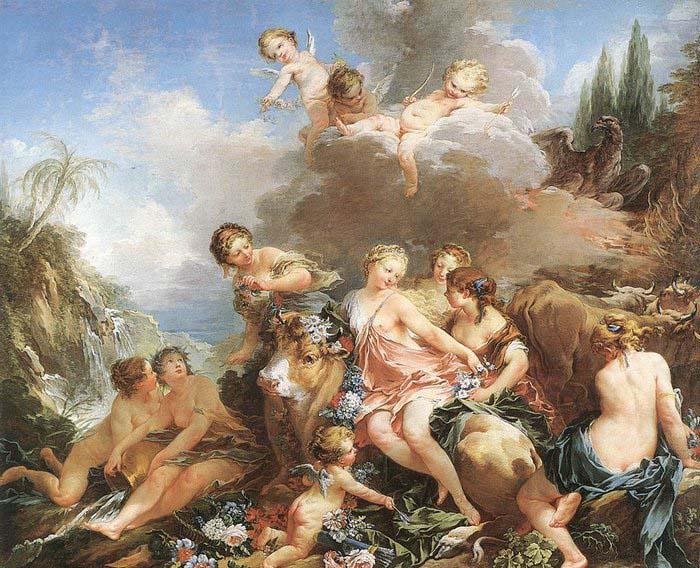 Francois Boucher The Rape of Europa china oil painting image